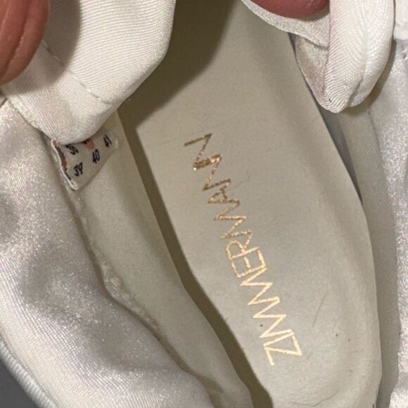 Zimmermann Cream Chunky High-Top Sneakers - Picture 14 of 15